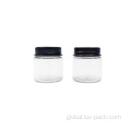 Cosmetic Glass Cream Jar Wholesale PET Plastic Jar Storage Bottle Container for Food Manufactory